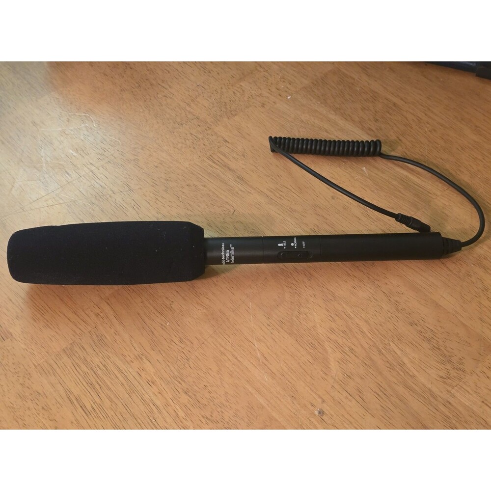 Audio-Technica ATR55 Telemike Shotgun Microphone - Tested Working Clean